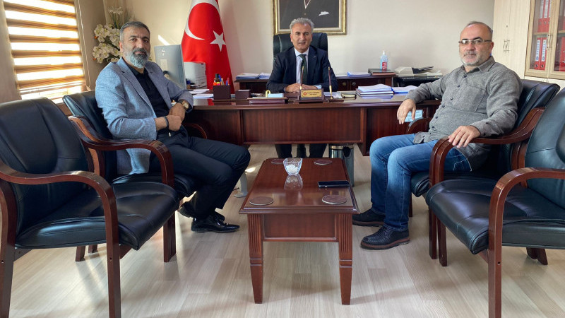 Ağrı Basın Birliğinden Coşkun Akbaba’ya Ziyaret