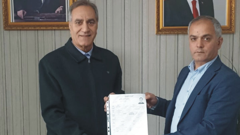 Mehmet Emin Can, Doğubayazıt Belediye Başkanlığı için başvurdu