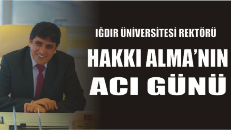 Hakkı Alma'nın Acı Günü