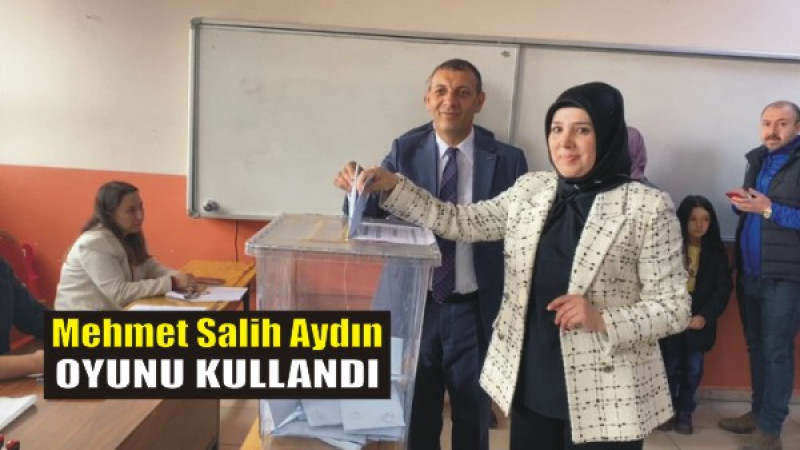 Salih Aydın, Oyunu Kullandı