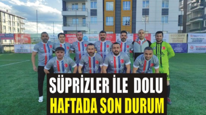 Kurumlararası Futbol Maçlarında İlk Hafta Müsabakaları Sona Erdi