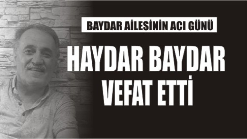 Baydar Ailesinin Acı Günü