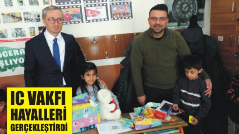 Ağrı’da “IC Mutluluk Harekatı” ile çocukların oyuncak hayalleri gerçek oldu
