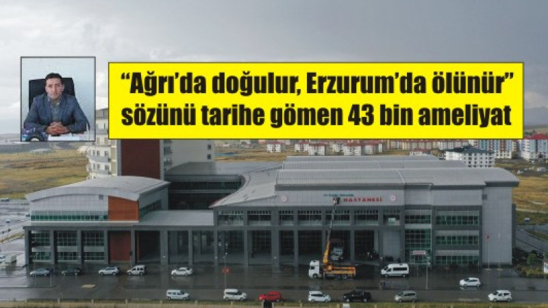 Başhekim Adem Aslan'ın başarısı