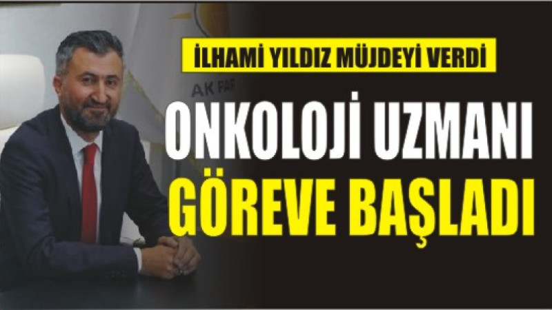 “Ağrı Sağlıkta Rahat Bir Nefes Aldı: Onkoloji Doktoru Görevde”