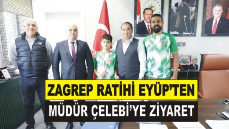 Zagreb Fatihi Eyüp Murat Alpaslan, Şampiyonluk Coşkusunu Ağrı’da Yaşadı