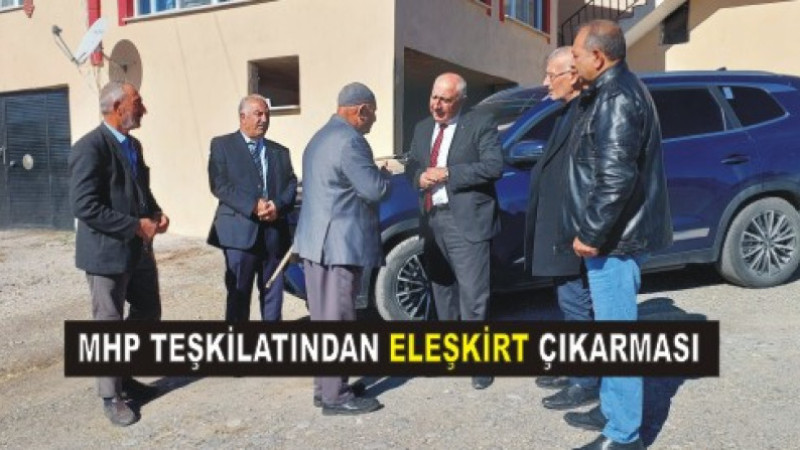 MHP Ağrı Teşkilatından Eleşkirt'te Gönül Buluşması