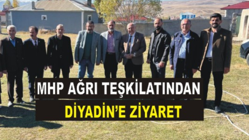 MHP Ağrı Teşkilatından Diyadin'de Gönül Buluşması