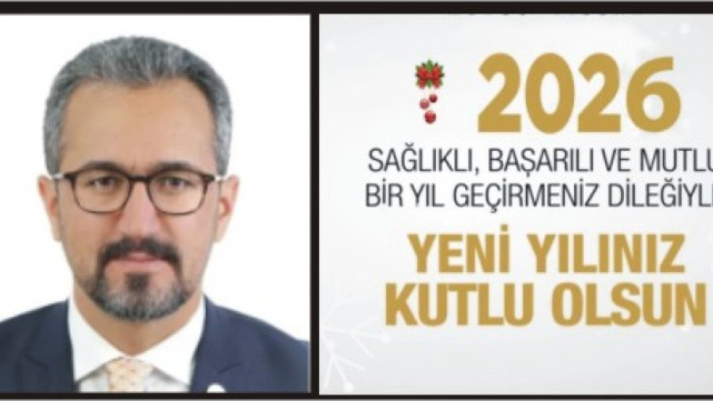 AV.MEHMET SIDDIK ALDEMİR'DEN YENİ YIL MESAJI
