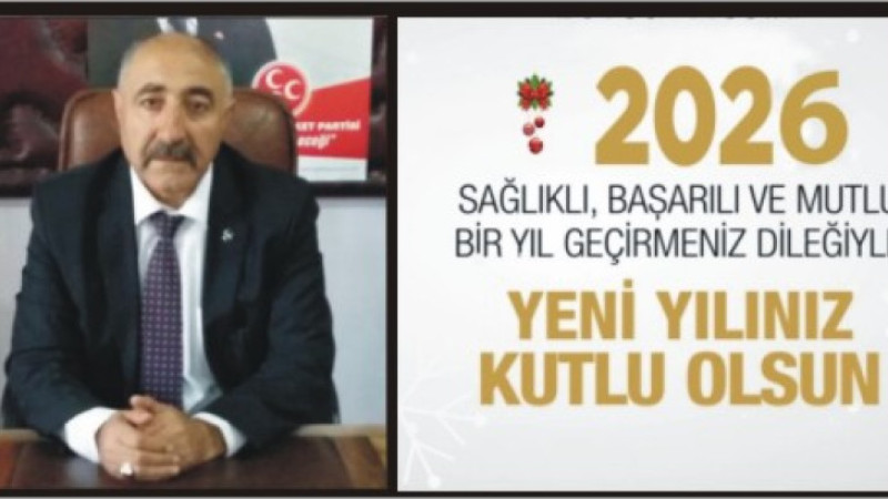 SELAHATTİN AKTAŞ'TAN YENİ YIL MESAJI