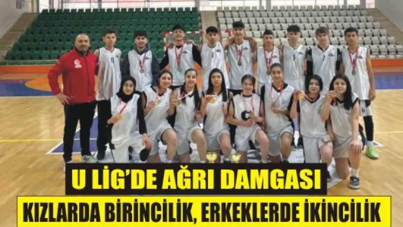 Ağrı Basketbolda Gücünü Gösterdi: Kızlar Şampiyon, Erkekler İkinci!