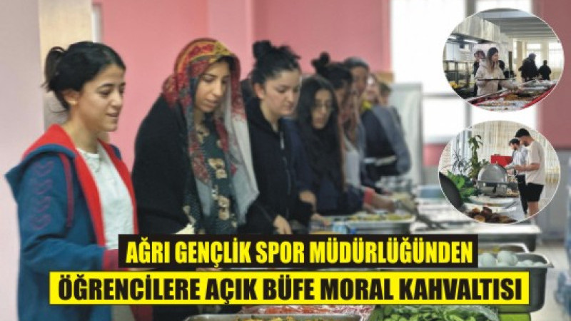 Ağrı’da Binlerce Öğrenciye Sınav Öncesi Moral Dopingi