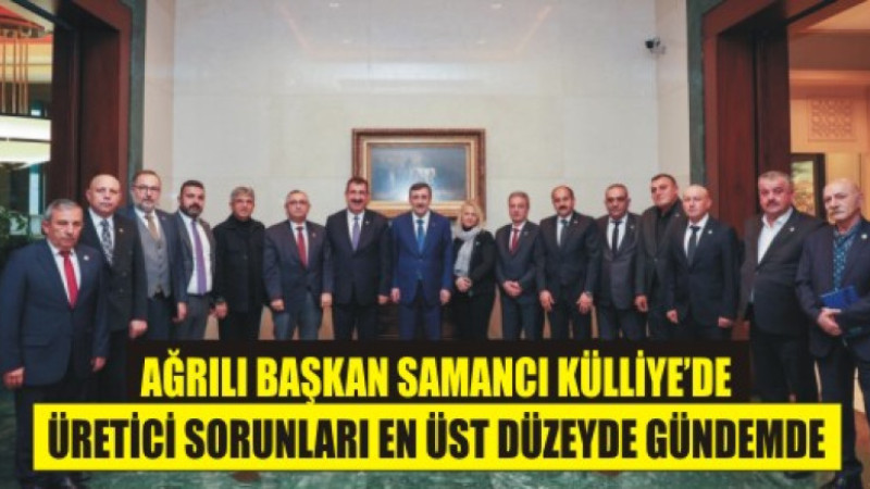 TÜRKYED’den Ankara Çıkarması: Üreticinin Sesi Külliye’de Duyuruldu