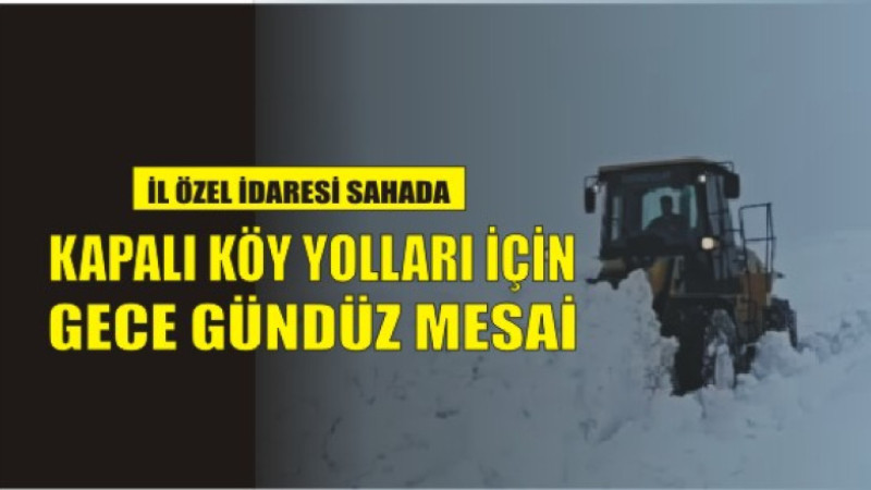 Ağrı İl Özel İdaresi Sahada