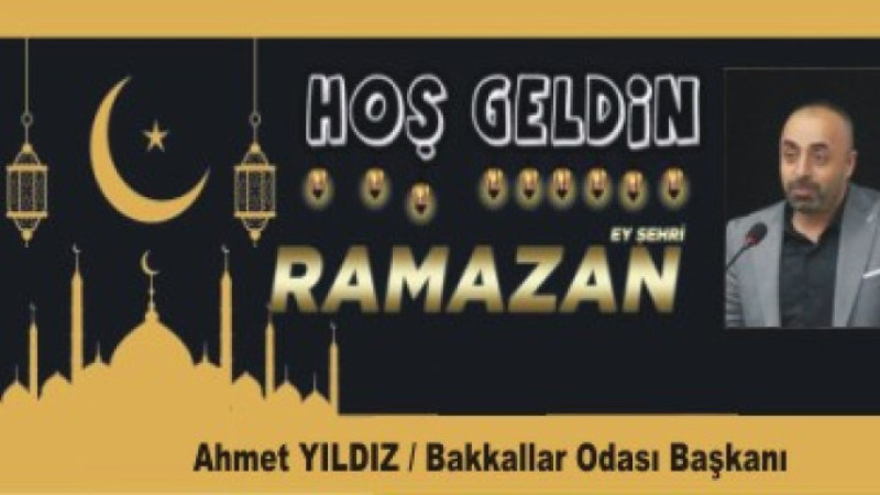 AHMET YILDIZ'DAN RAMAZAN AYI MESAJI
