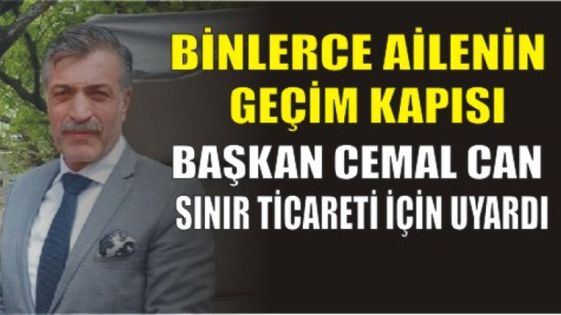 Masada Değil Sahada Karar Alınmalı: Cemal Can’dan Siyasetçilere Açık Mesaj