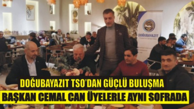 Cemal Can’dan Birlik Sofrası: İş Dünyası Aynı Masada