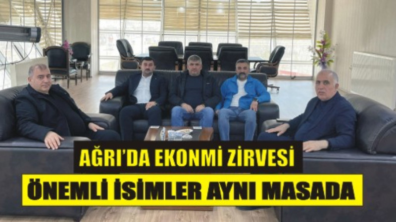 “Bölgesel Güç Birliği Ağrı’da Buluştu: Ekonomiye Değer Katacak Ziyaret”
