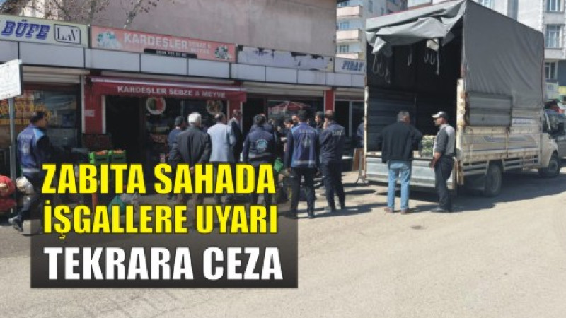 Ağrı’da Esnafa Net Mesaj: Kaldırımı İşgal Edene Ceza Geliyor