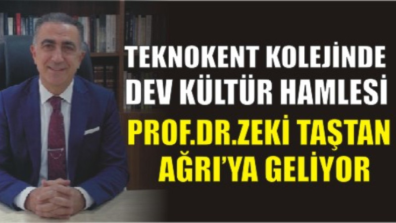 Edebiyat Dünyasının Önemli İsmi Ağrı’da!