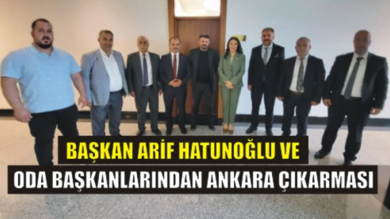 Ağrı Esnafının Sesi Ankara'da Yankılandı!