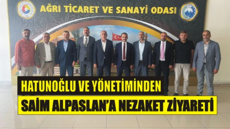 AESOB’dan ATSO’ya İade-i Ziyaret