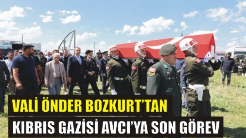 Kıbrıs Gazisi Mehmet Emin Avcı Son Yolculuğuna Uğurlandı