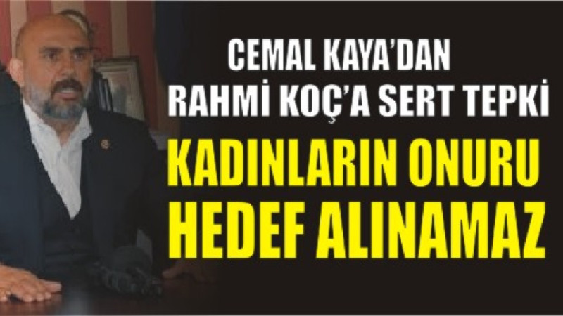 Cemal Kaya’dan Soruşturma Açıklaması: “Süreci Yakından Takip Edeceğim”