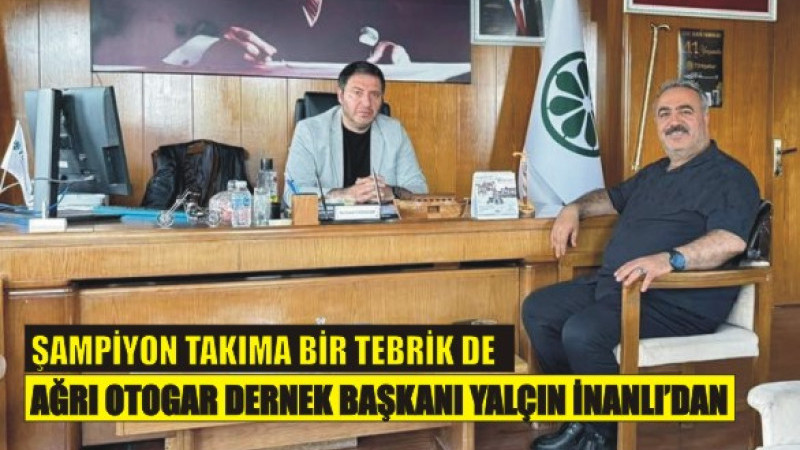 Otogar Esnafından Şampiyon Takıma Tebrik Ziyareti