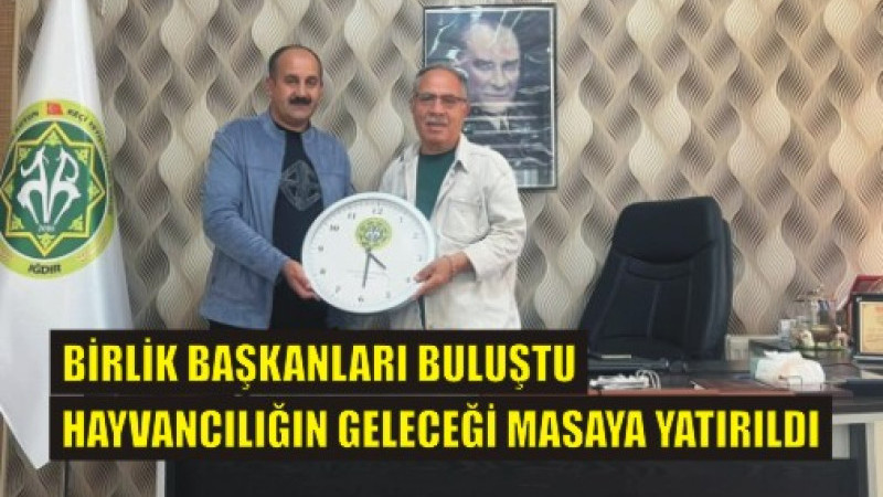 Ağrı, Iğdır ve Malatya Hayvancılık İçin Tek Yürek Oldu
