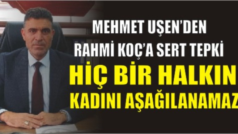 Mehmet Uşen: “Hiç Kimse Kürt Kadınlarını Hedef Alamaz”