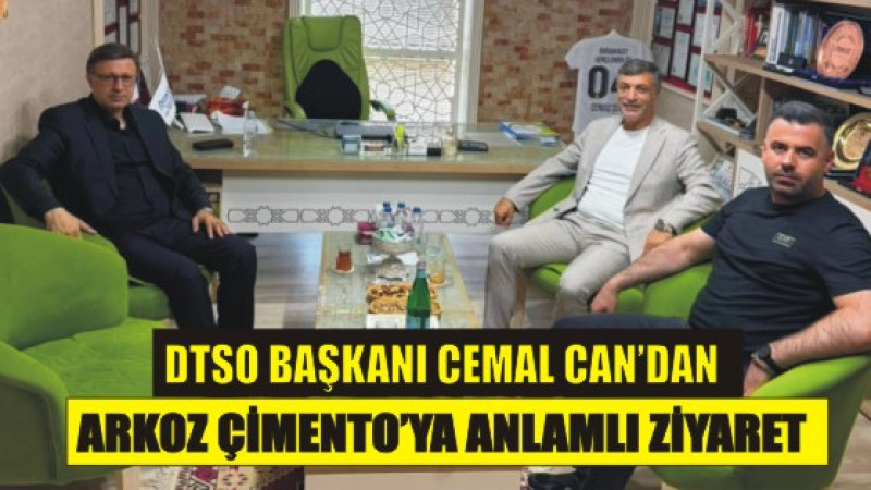 Başkan Cemal Can’dan Ekonomi İçin Önemli Temas