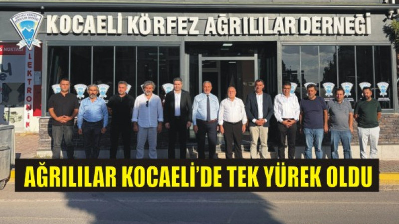 Uşen Öncülüğünde Ağrılılar Buluştu: Kocaeli’de Dayanışma Mesajı