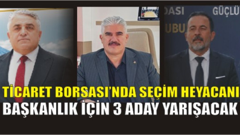 Ağrı Ticaret Borsası’nda Seçim Heyecanı