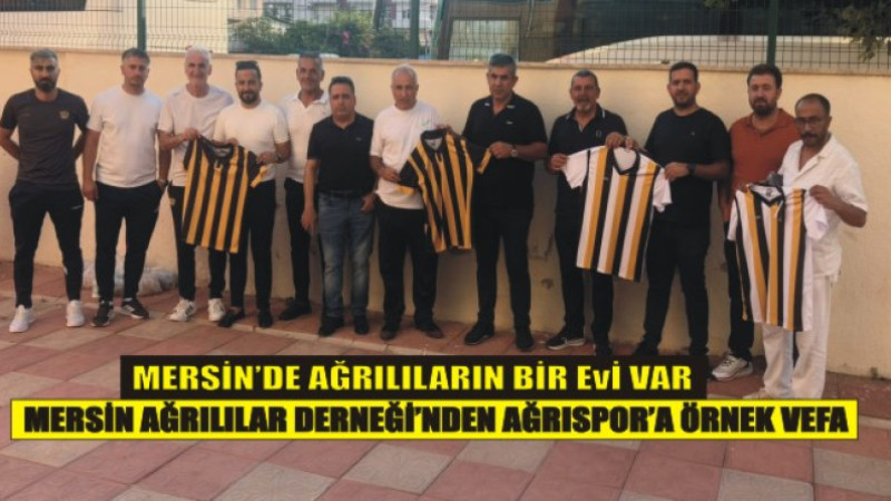 Mersin’de Ağrılıların Bir Evi Var
