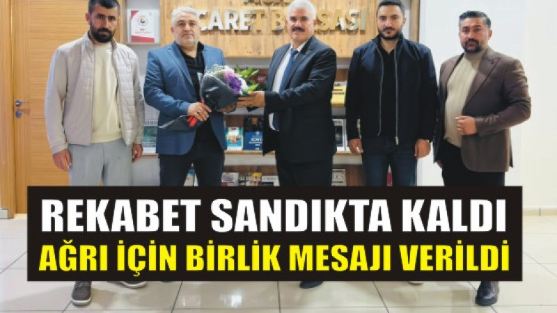 Ağrı Ticaret Borsası’nda Yeni Döneme Başarı Ziyareti